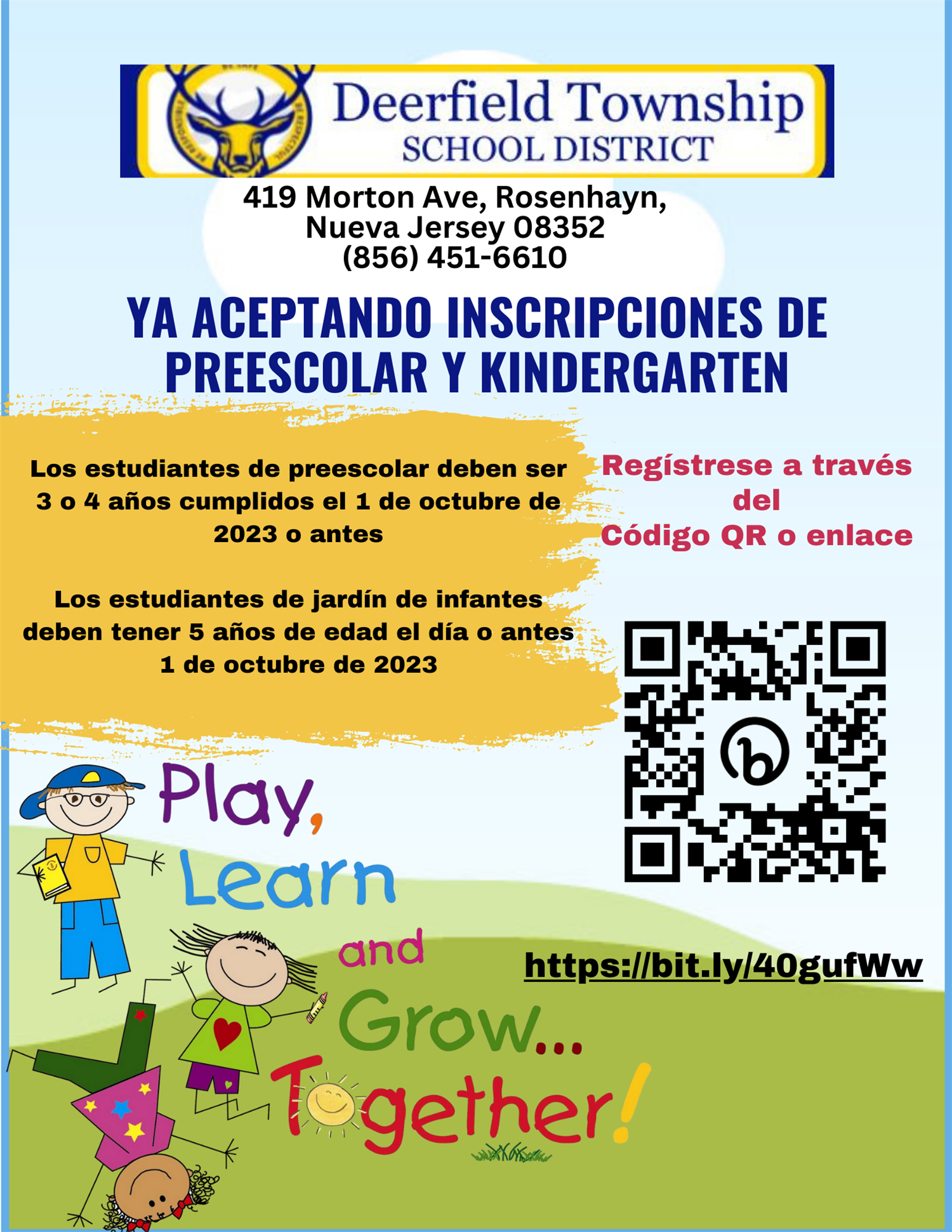 PK Registration - Spanish